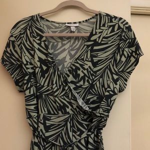 Green Maternity Maxi Dress